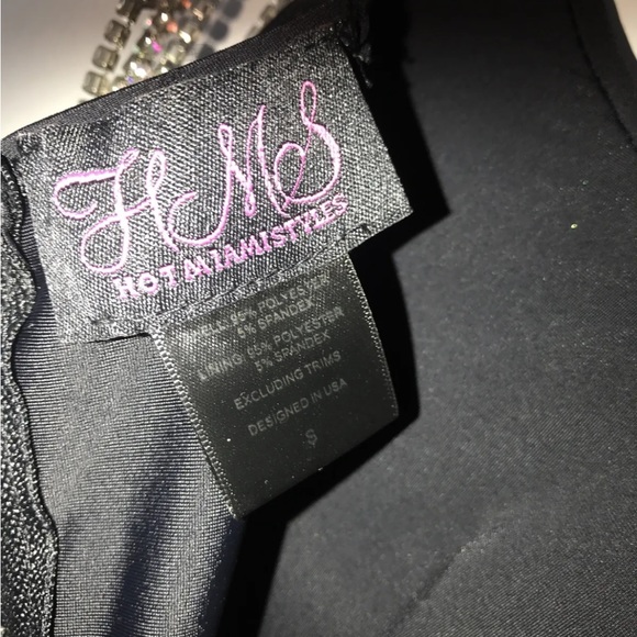 NWT Designed for Hot Miami Styles Bodycon dress with rhinestone detail size S - Picture 5 of 13